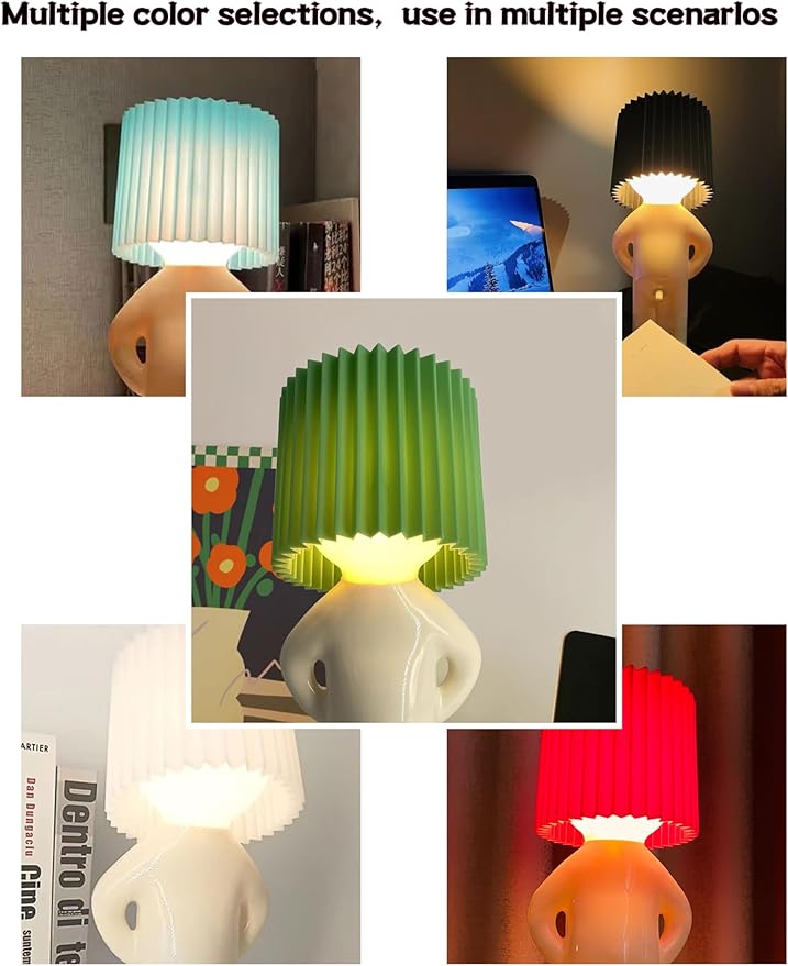Bedside Night Light,Birthday Christmas Gifts for Men Women Boyfriend Girlfriend Husband Wife,White Elephant Gifts for Adults,Mens Gifts,Valentines Day Gifts for Him Her,Anniversary Funny Gag Gifts