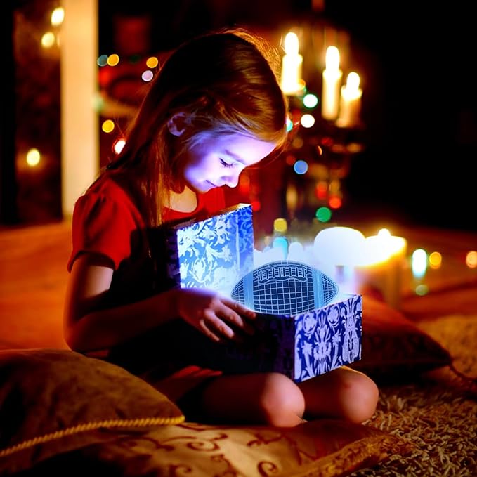 Football Night Light, Rugby Gifts for Boys Girls or Decor, Rugby 3D Illusion Lamp with 16 Colors Change Remote Control, Decorative Desk Lamp Christmas Creative Birthday Gift Ideal for Sport Fans