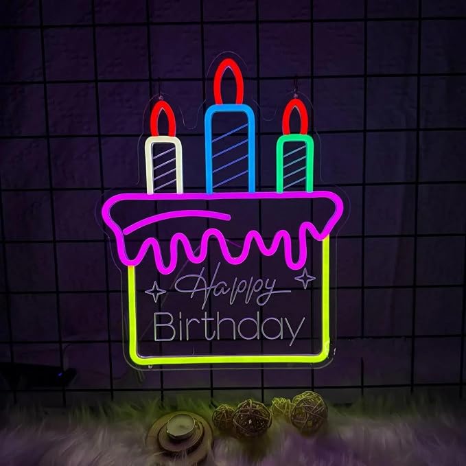 Ulalaza LED Neon Sign Night Light for Wall Party Décor Bedroom Room Bar Wedding Home Birthday Art Decoration Christmas with USB Chain Light modulator 5v 16.5''*9.1''