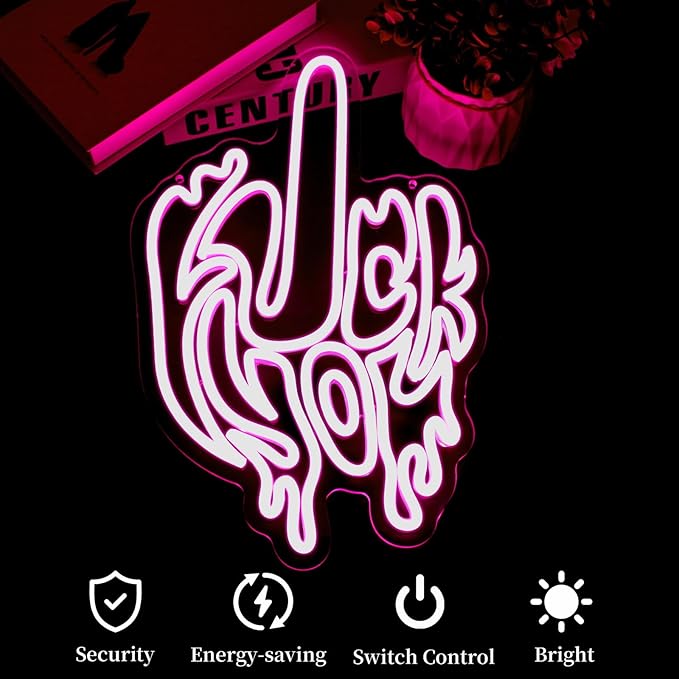 Neon Sign Led Neon Lights Neon Signs for Wall Decor Light Up Sign for Birthday Party Club Gift