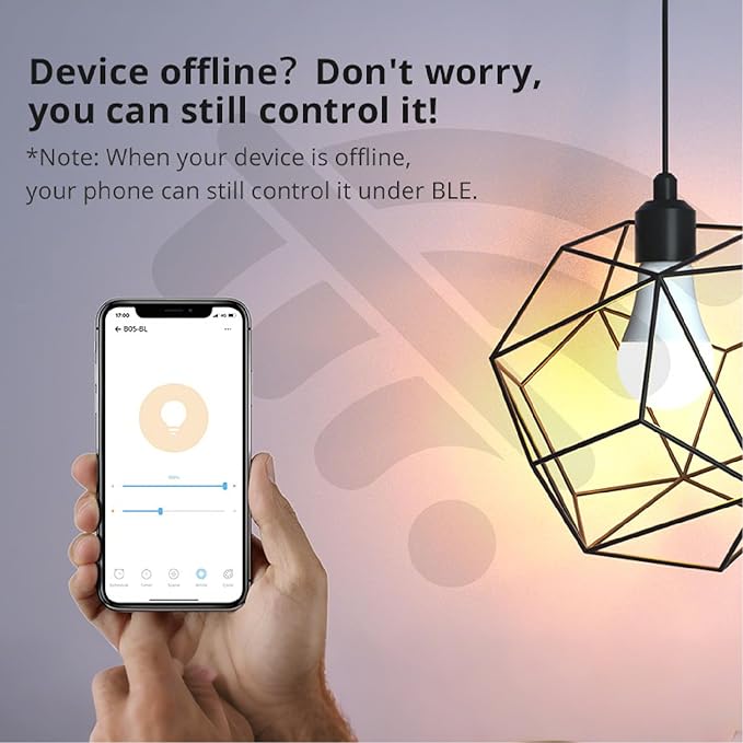 LED Smart Light Bulbs, Color Changing Light Bulb that Work with Alexa & Google Home, Smart Bulb, Preset Scene, Music Sync, A60 E27 2.4GHz RGBTW WiFi Bluetooth Light Bulb 9W, 806LM