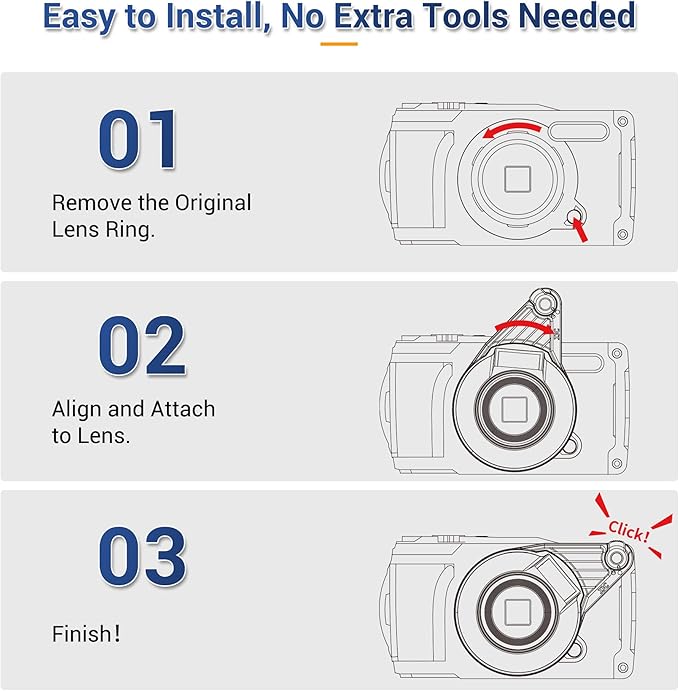 JJC Flash Diffuser for Olympus TG-7 TG-6 TG-5 TG-4 TG-3 TG-2 TG-1, Replace Olympus FD-1 Light Guide, Macro Flash Diffuser Light for Tough TG7 TG6 TG5 TG4 TG3 TG2 TG1