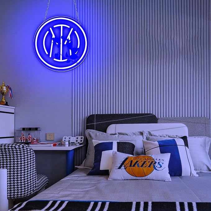 AHlove Football Team Neon Sign for Wall Decor，LED Neon Lights for Game Room、Man Cave，Birthday、Christmas Gifts for Teen Boys and Girls