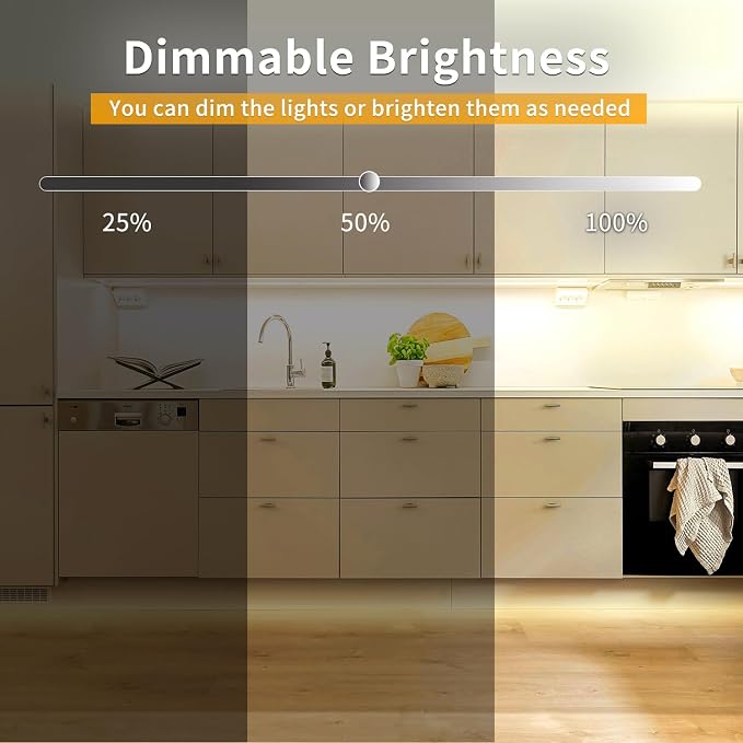 COB LED Strip Lights 100ft,3000K DC 24V Dimmable Warm White | Flexible LED Lights Strip for Bedroom,with Remote&app Control LED Rope Lights for Living Room,Shelf,Cabine(2 Rolls of 50ft)
