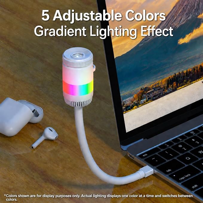 Galaxy Projector Night Light with 13 Films, 5 Colors, 360° Rotation | 2-in-1 galaxy projector with 13 films, 5-color night light, adjustable brightness and 360° rotation for bedrooms.