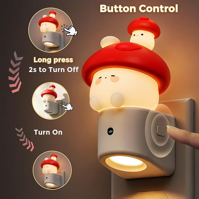 L LOHAS LED Night Light for Kids,Jesus Night Light,Color Changing | LED Night Light with Dusk to Dawn Sensor, Christmas, Birthday Gift Nightlight for Girls & Kids, Room Decor 1Pack