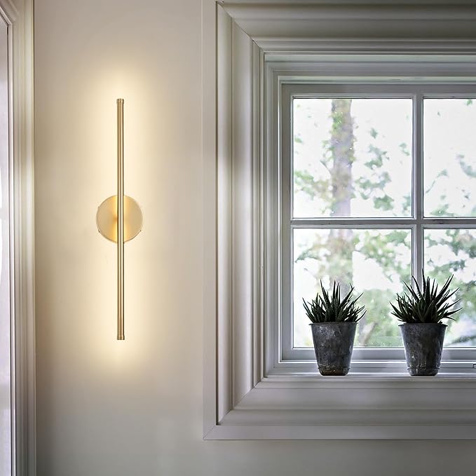 KARTOOSH Battery Operated Wall Sconces Set of Two Wireless Wall Lights | Rechargeable Wall Sconce with Remote 350°Rotate Dimmable 3000K LED Wall Lamp for Living Room, Bedroom