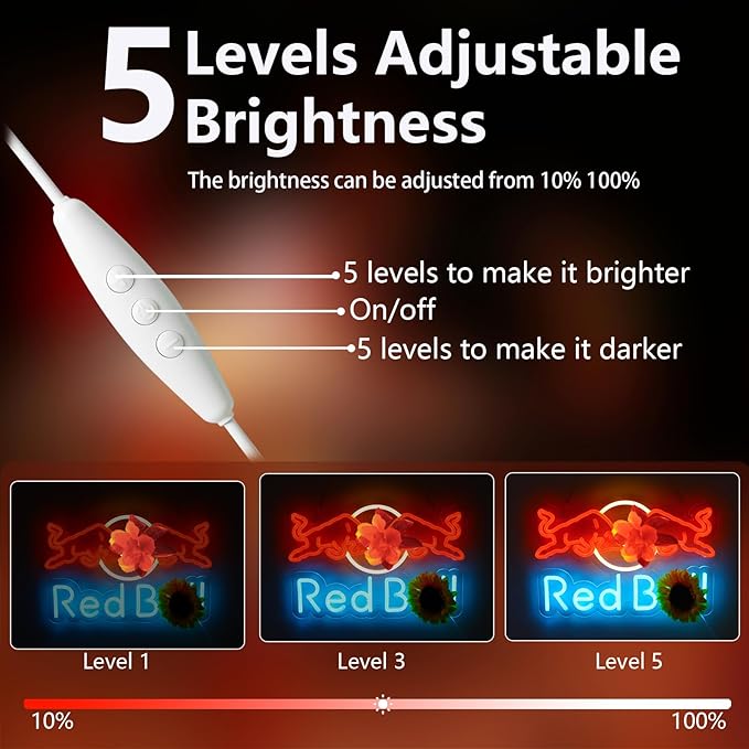 JFLLamp Bikini Crs LIGHT Neon Signs for Wall Decor Neon Lights for Business Led Signs Suitable for Man Cave Restaurant Office Bar Pub Led Art 5V Power Adapter 16.1 * 9.8 Inch(Azure+Red+White) Drinks