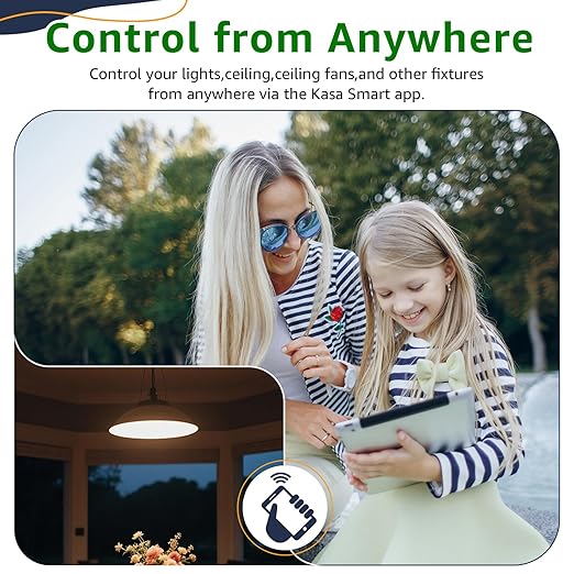 Greencycle Smart Dimmer Switch,20PK Single Pole, Needs Neutral Wire,2.4GHz WiFi Light Switch,Work with Alexa and Google Home, ETL Certified,No Hub Required,for Dimmable 150W LED CFL,600W Incandescent