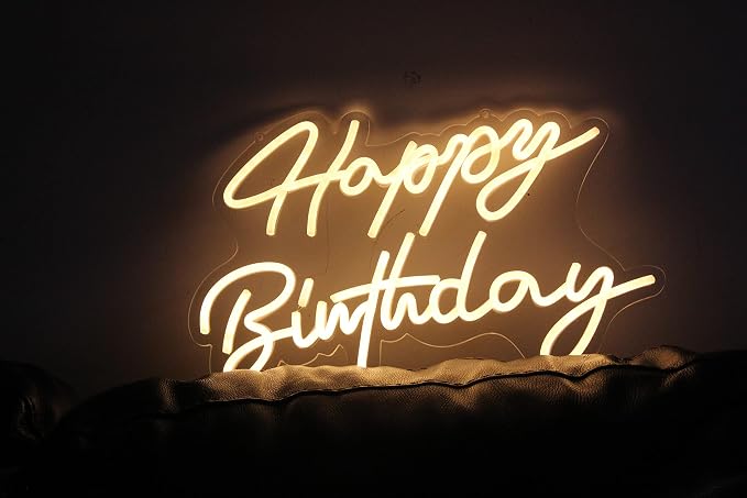 Ulalaza LED Neon Sign Night Light for Wall Party Décor Bedroom Room Bar Wedding Home Birthday Art Decoration Christmas with USB Chain Light modulator 5v 16.5''*9.1''