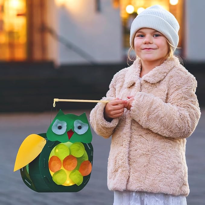 100Pcs Lantern Sticks,11 Inch DIY Lantern Pole Toy Wooden Lanterns Handle for Kids Birthday Wedding Halloween Party Accessories