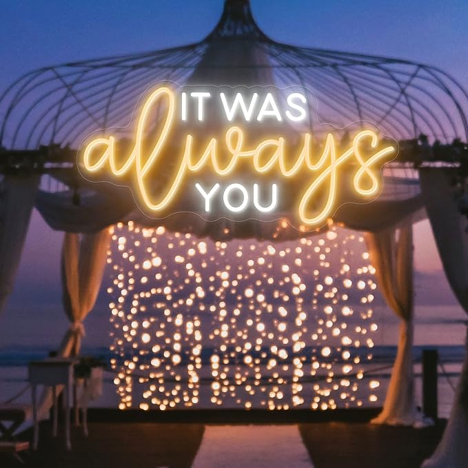 OPBYWE Custom Neon Signs, Personalized Large LED Light Signs for Wall Decor | Customizable Name Logo for Wedding,Business,Bar Shop,Salon,Bedroom & Birthday Party,Light Up Name Sign,Personalized Neon Sign