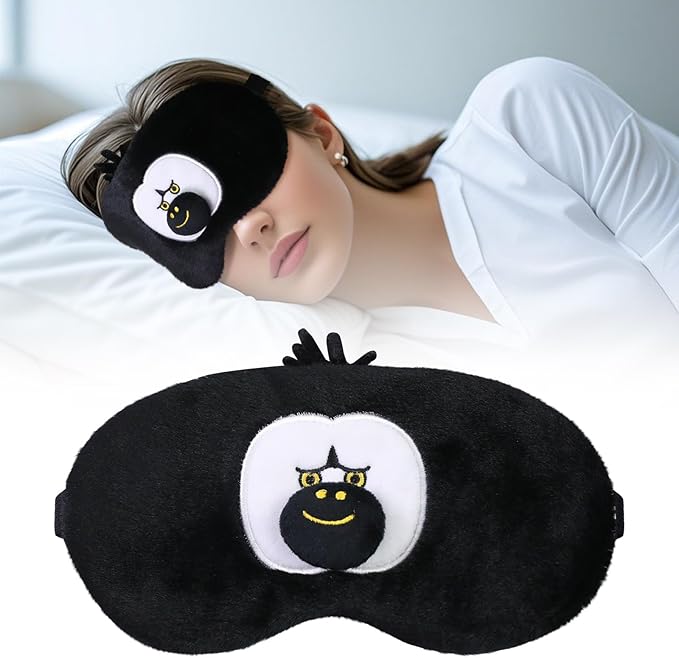 PERFECTSIGHT Cute Sleep Eye Masks (Orang)
