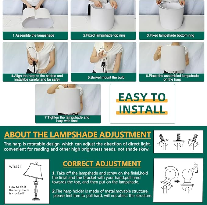 RORIANO 27" Touch Farmhouse Table Lamps for Living Room with 3-Way Dimmable 2 USB Ports, Vintage Rustic Iron Leaf Nightstand Lamp for Bedroom, LED Bulb Included