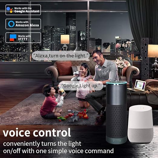 3 Way Smart Light Switch, Compatible with Alexa, Google Assistant, IFTTT, WiFi, Neutral Wire Required, Schedule Setting APP Remote Control, ETL, No Hub Required (3 Way Smart Switch 2pack)