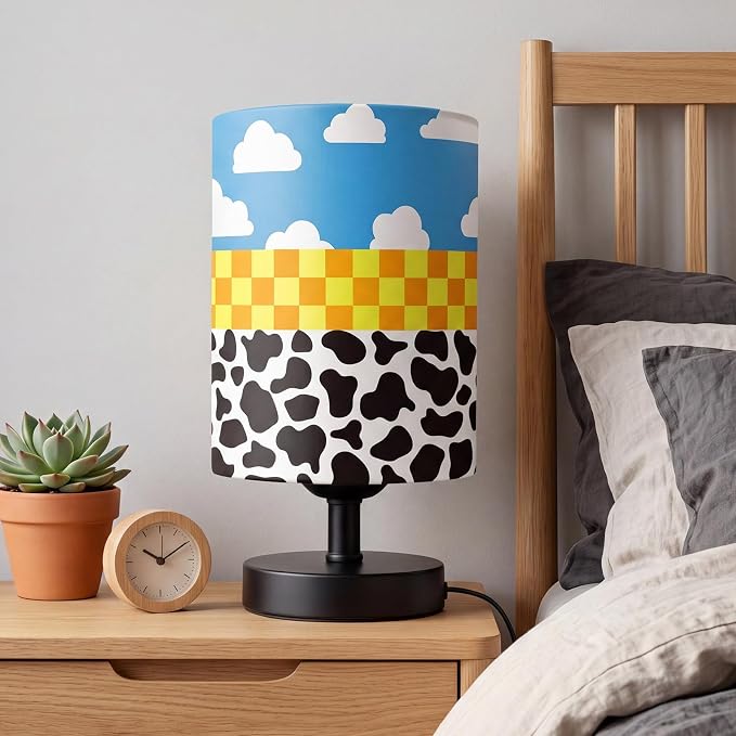 Cartoon Story Table Lamps Gifts 3 Colors Dimmable Lights 5.12 x 10 Inch Night Light Inspired Cartoon Story Bedroom Lamps for Room Bedroom Desk Home Decor Birthday Gifts