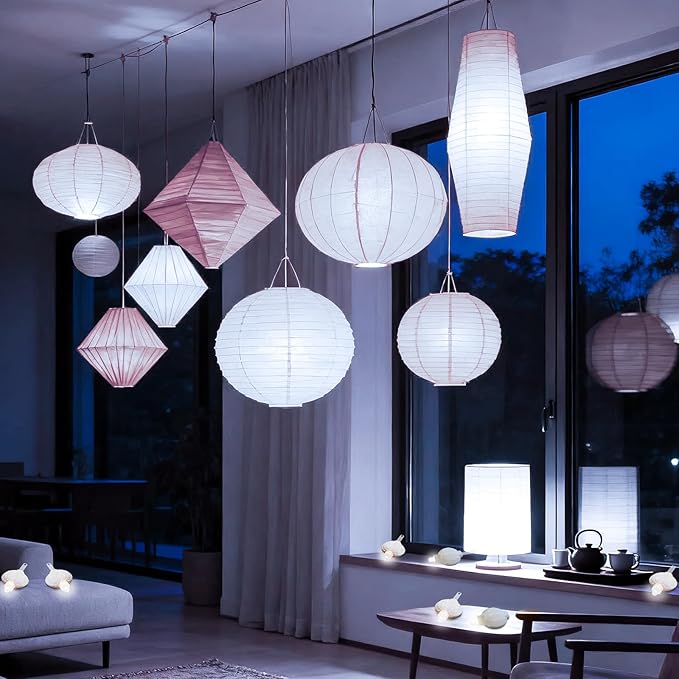 24 Pack Mini LED Lantern Lights - Battery Operated Small Lights for Paper Lanterns, Perfect for Party, Birthday, Wedding, Halloween, Christmas Decorations (White)