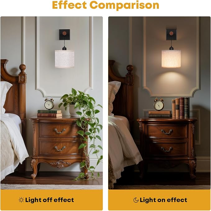 Battery Operated Wall Sconces Set of 2, 8000mAh Rechargeable Sconce RGB 15 Colors Dimmable Wall Sconce Wireless Battery Powered Sconces Decor Wall Lights for Living Room Bedroom Black
