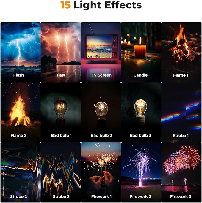K&F CONCEPT Bi-Color LED Video Light, 2000mAh Rechargeable Portable Camera Lights, CRI 96+, 2500K-9900K, 15 Light Effects, Photography Lighting for Vlogging, Selfie, Blue