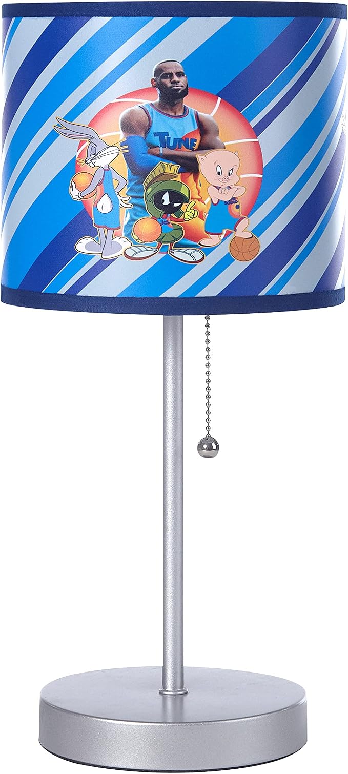 Space JAM: A New Legacy Stick Table Lamp with Printed Shade, 15.5" H x 7.5" W