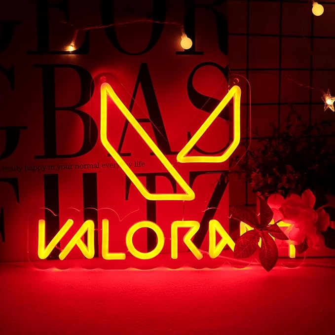 WonderfulLife Game Neon Sign for Gamer Zone Decor,Led Lights for Man Cave Internet Bar or Bedroom Decoration.Perfect Birthday Gifts,5V USB Powered,Easy Hanging.