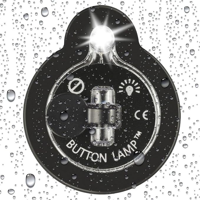 Panther Vision Button LAMP Adhesive LEDs Light Package - Lightweight, Ultra Small, Ultra Bright LED Utility Lights