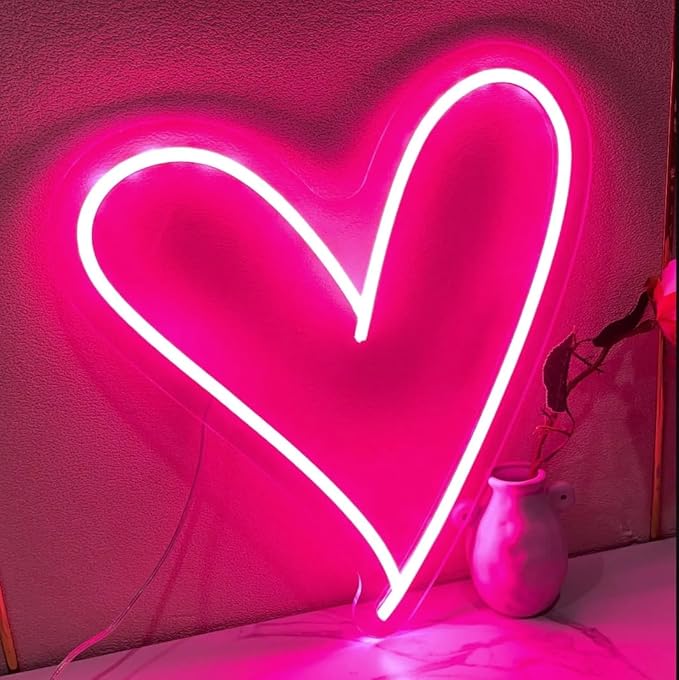 Ulalaza Neon Light Sign LED XOXO Night Lights USB Operated Decorative Marquee Sign Bar Pub Store Club Garage Home Party Decor