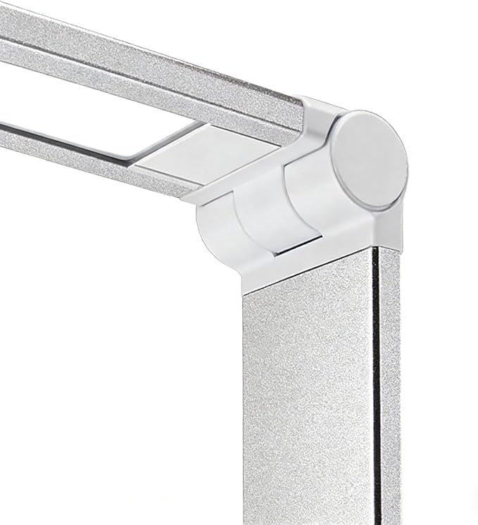 LED Desk Lamp with USB Charging Port, 5 Color Modes, 10 Dimmable Brightness Levels, Eye-Caring Reading Light, Touch Control & 30/60 min Auto Timer, Silver