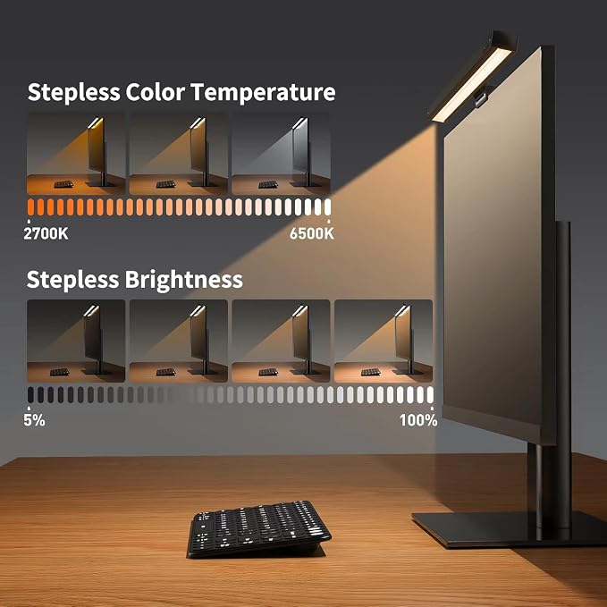 Monitor Light Bar, Computer Monitor Lamp for Eye Caring LED e Screen Light