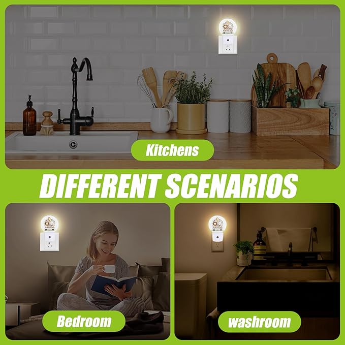 Safari Animals Night Light,Cute Lion Elephant and Giraffe Night Lights Plug into Wall for Kitchens Toilets Bedroom Decorative Half Round Nightlight Led Lamp 0.5W Sleep Friendly