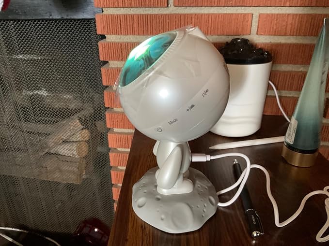 AIRIVO Dreamer Star Projector for Kids Bedroom, Cute Galaxy Night Light with Bluetooth Speaker, 8 White Noise Sounds, Remote Timer, Adjustable Head, Birthday Gift for Boys Girls Teens