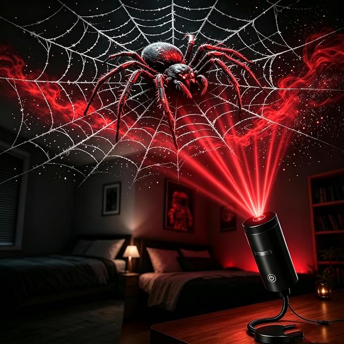 Plug and Play HD Star Projector Halloween 6 Disk Set, 2026 New Projector
