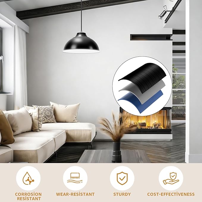 Black Pendant Lights Kitchen Island,Hanging Pendant Light Fixtures,Kitchen Pendant Lighting Over Island