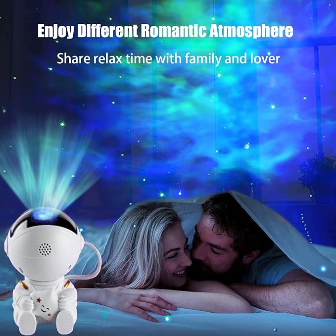 Astronaut Star Projector, Galaxy Projector Light, Kids Night Light, Nebula Star Ceiling Night Light with Remote,Gifts for Birthdays, Valentine's Day, Christmas