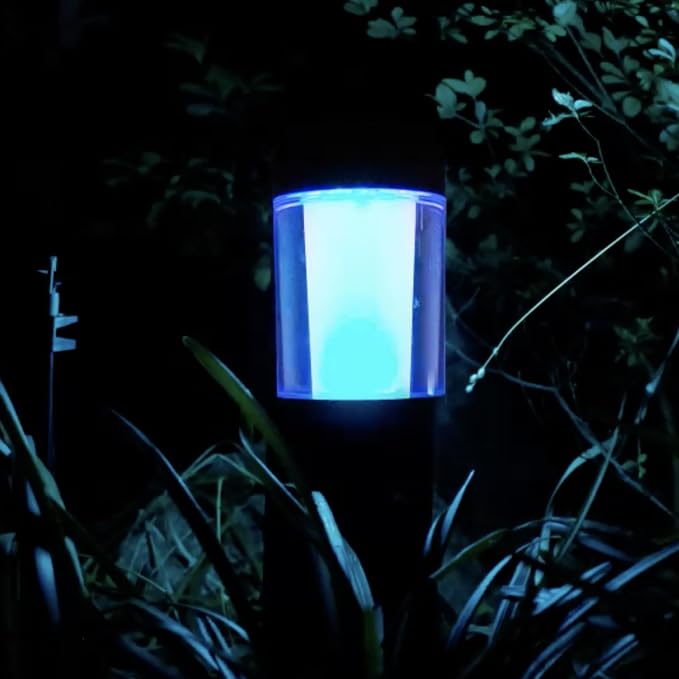 LIFX Smart Outdoor Path Lights - Wi-Fi RGBW - Matter Certified 12V- Round | Wifi 2.4GHz - Compatible with Alexa, Google, Apple Homekit, Needs 15V low-voltage transformer, for landscape pathway lighting