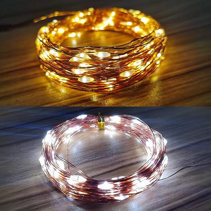 9ft 30 LED USB String Lights - Silver Wire Fairy Lights for Wedding, Party, Christmas & Festival Decorations, Multi-Color