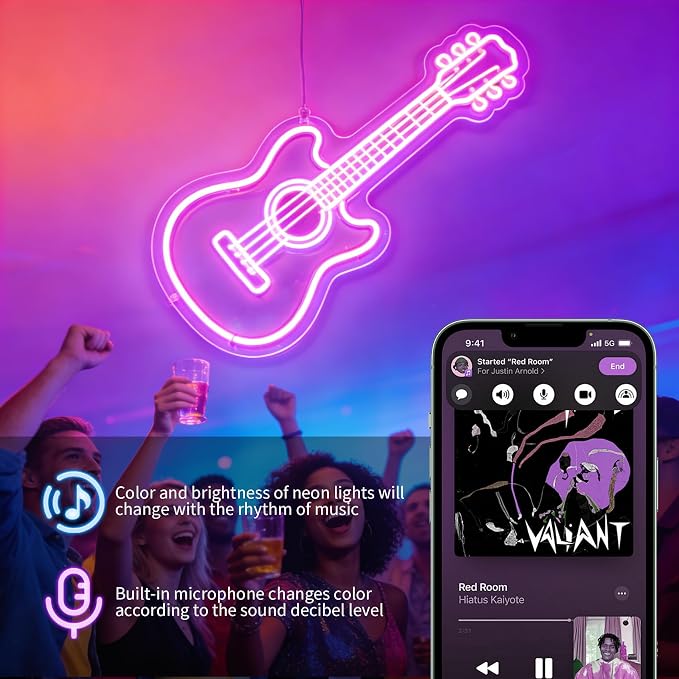 100FT RGB LED Neon Rope Lights, App & Remote Control, Flexible Waterproof IP65 Led Strip Lights, Music Sync Color Changing Multiple Modes Neon Lights for Bedroom Gaming Room Indoor & Outdoor Decor