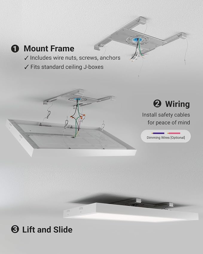 Sunco 12 Pack 1x2 LED Flat Panel Lights, 3CCT Selectable 16-20W, Dimmable | 2000LM, Selectable Wattage 16W/18W/20W, CCT 3500K/4000K/5000K, Office and Drop Ceiling Lighting Troffer Replacement