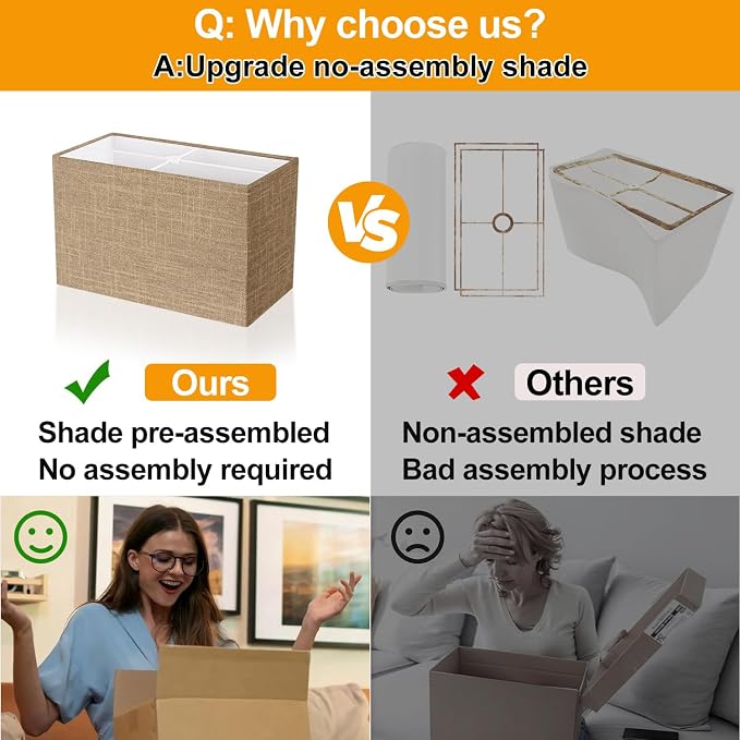 21" Set of 2 Table lamp with USB A+C & AC Outlets, Touch Control 3-Way Dimmable Nightstand Lamps for Bedroom Living Room Office Reading, Champagne Gold Shade Touch Lamps, 5000K LED Bulbs Included