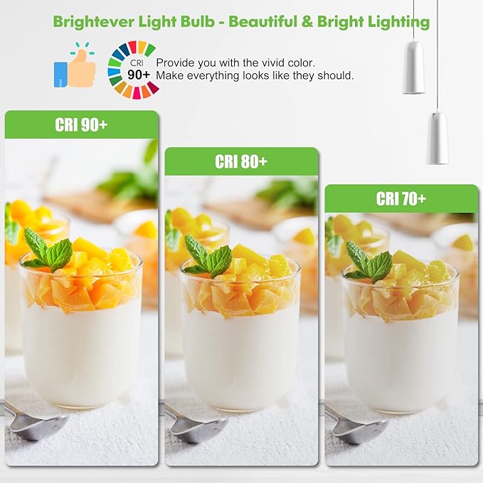 LED Light Bulbs, 100 Watt Equivalent A19 LED Bulbs, 13W 3000K Soft White 1500 Lumens Non-Dimmable Bright E26 Edison Medium Screw Bulbs for Home Bedroom Kitchen Living Room Office Lamp, 4-Pack