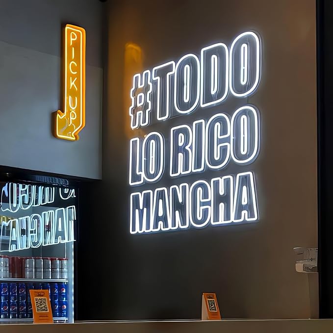 Custom Business Neon Sign Double Line, Large Neon Sign Customizable LED Name, Custom Neon Signs Personalized for Business Logo Beauty Bar Salon Office Studio Shop