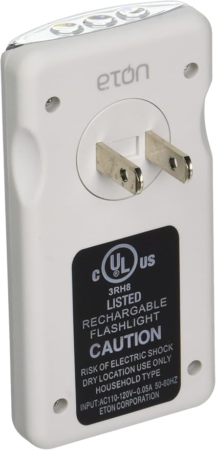 Eton, Buddy Emergency Flashlight/Night Light with Swivel (Pack of 2)