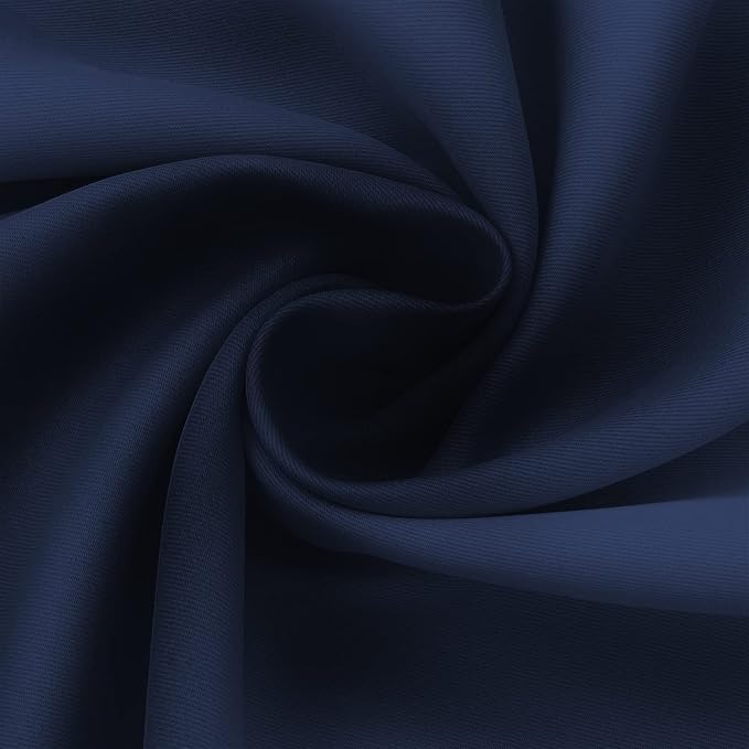 Gxi Navy Blackout Bottom Bunk Bed Curtain Single Bed Shading Decor | Privacy Canopy Loft Under Dormitory Bed Curtain,1PC