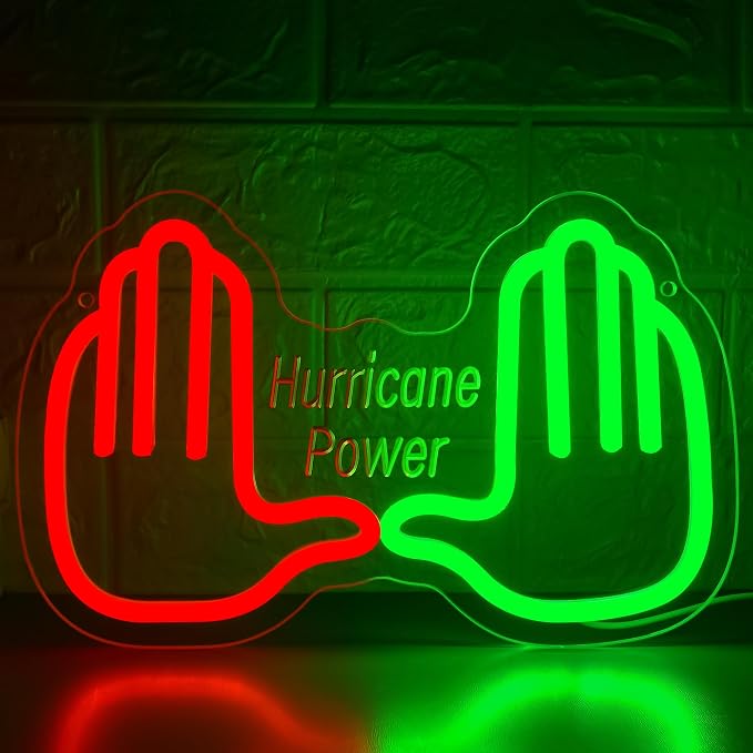 University Neon Sign for Wall Decor Football Neon Light for Man Cave | Dimmable University Led Sign for Fans, Bedroom, Dorm, Game Room,Bar Party Decor, Birthday Gifts for Men 11.8*7.4In