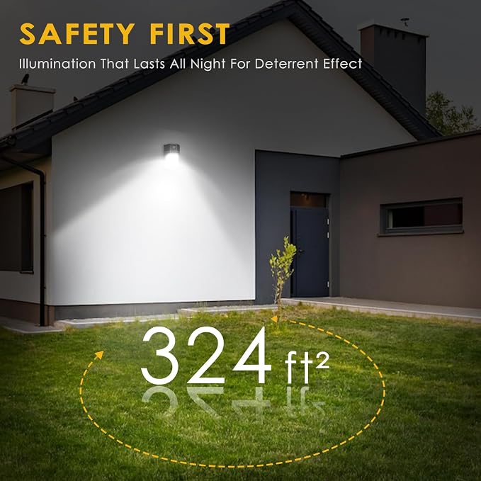 30W LED Wall Pack Light with Dusk to Dawn Photocell, 3600LM, 5000K | 120Vac LED Porch Lights, IP65 Waterproof Outdoor Security Lighting for Garage Warehouse Patio, ETL Certified, 6 Pack