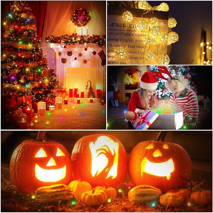 100 Pcs Warm White Balloon Light with Loop for Hanging, Mini Ball Lights Easter Egg LED Drinks Lights Round Tiny Led Light for Paper Lanterns Vases Birthday Party Event Wedding Decoration