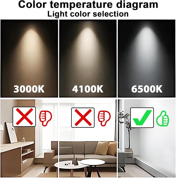 Konideke 24 Inch F17T8/865 Fluorescent Bulb Daylight 6500K, 17 Watt T8 Light Bulb, 2 Foot Fluorescent Light Bulb, 1460 lumens, G13 Medium Bi-Pin Cap 8 Pack
