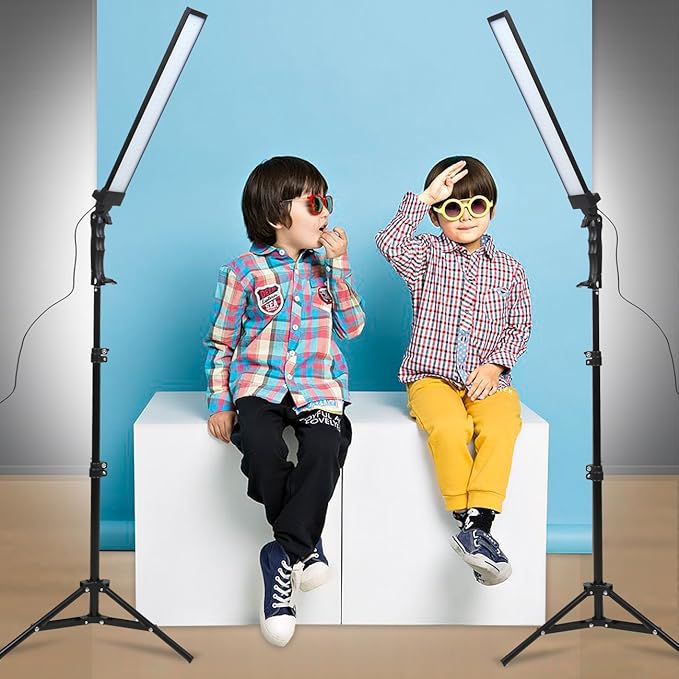180 LED Light Photography Studio LED Lighting Kit Adjustable Light with Light Stand Tripod Photographic Video Fill Light