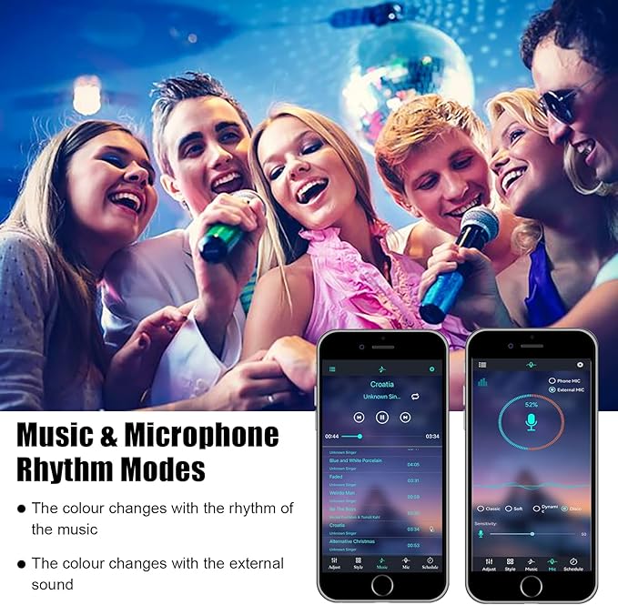 50W RGB Wall Washer Light, RGB Light bar, Warm 3000K & 16 Million Colors&Timing& Music Sync, with Remote & APP Control, for Commercial Lighting, Birthday Party, Garden Lighting, Wall Display