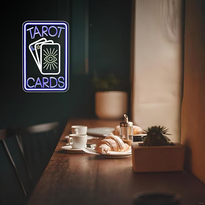 Neon Sign - HSJNJKFU Neon Signs for Wall Decor, LED Light Sign with Engraved Design, Bar Beer Signs for Man Cave, Party, Game Room Halloween Decor - USB Powered